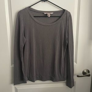 Victoria’s Secret grey lightweight crewneck pullover